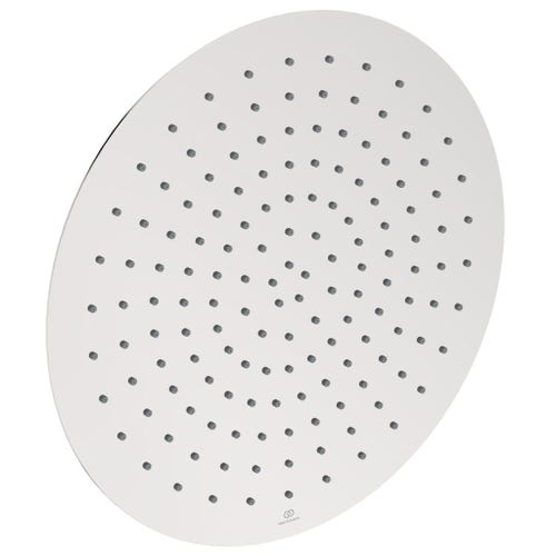 Immagine di Ideal Standard IDEALRAIN LUXE soffione tondo ultrasottile Ø 40 cm, finitura acciaio inossidabile B0386MY