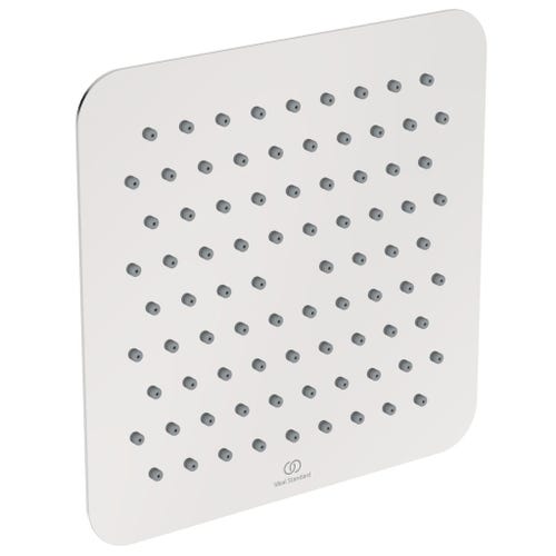 Immagine di Ideal Standard IDEALRAIN LUXE soffione quadrato 20 cm, finitura acciaio inossidabile B0387MY