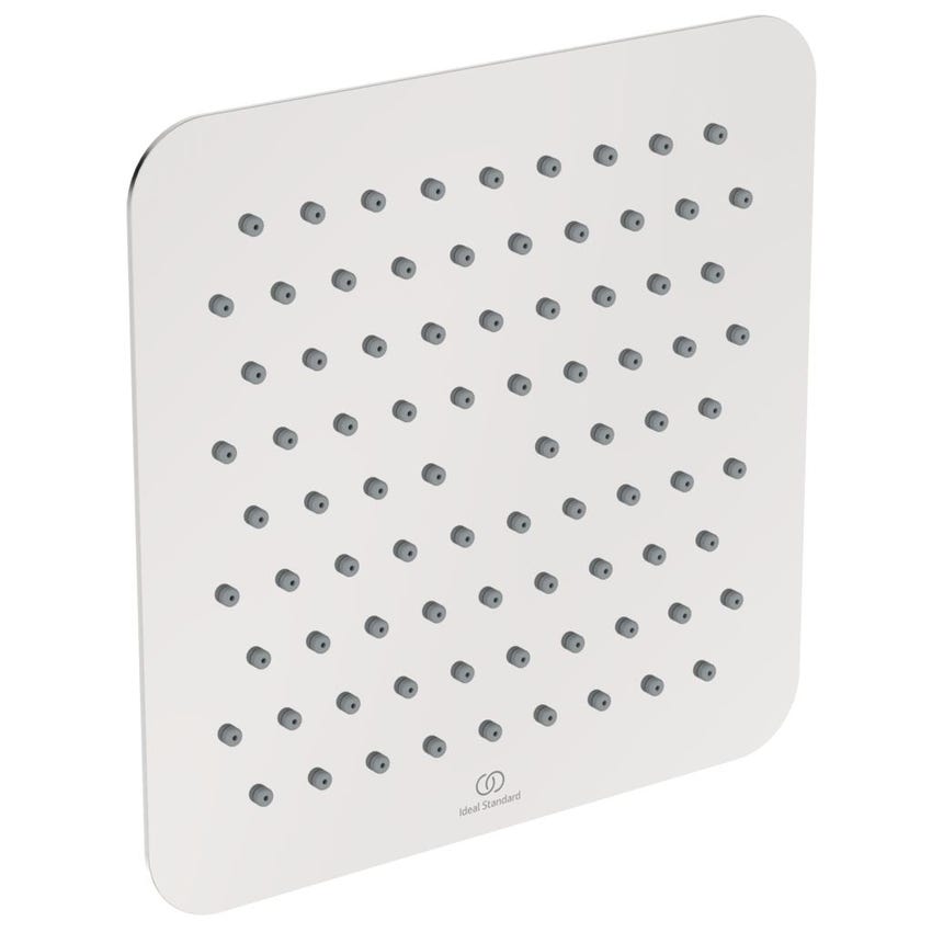Immagine di Ideal Standard IDEALRAIN LUXE soffione quadrato 20 cm, finitura acciaio inossidabile B0387MY