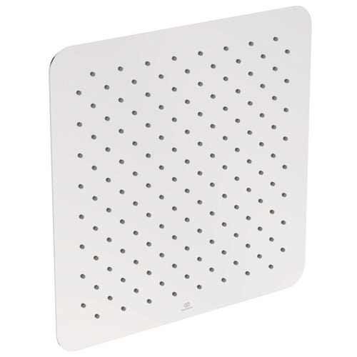 Immagine di Ideal Standard IDEALRAIN LUXE soffione quadrato 40 cm, finitura acciaio inossidabile B0389MY