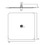 Immagine di Ideal Standard IDEALRAIN LUXE soffione quadrato 40 cm, finitura acciaio inossidabile B0389MY