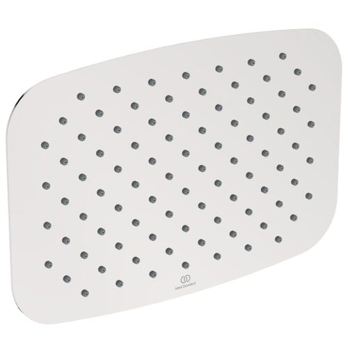 Immagine di Ideal Standard IDEALRAIN LUXE soffione rettangolare L.30 P.20 cm, finitura acciaio inossidabile B0390MY