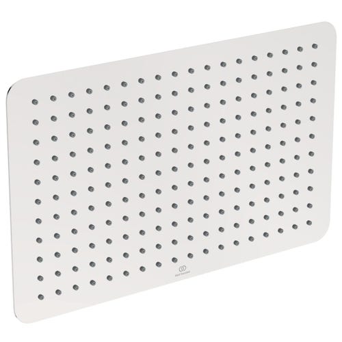 Immagine di Ideal Standard IDEALRAIN LUXE soffione rettangolare L.40 P.25 cm, finitura acciaio inossidabile B0391MY
