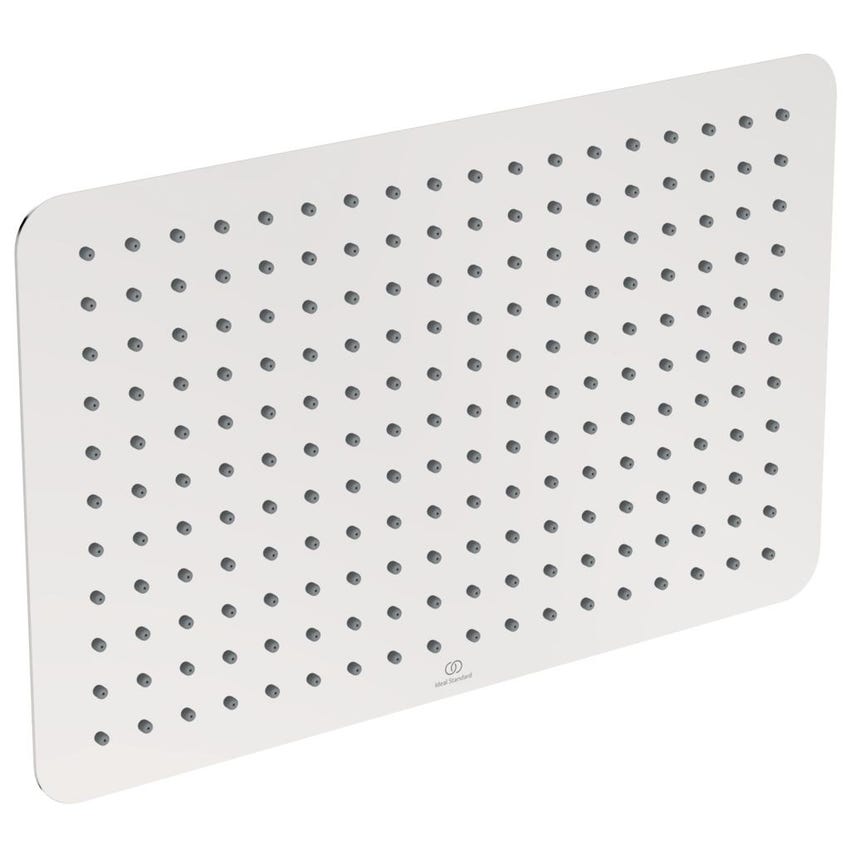 Immagine di Ideal Standard IDEALRAIN LUXE soffione rettangolare L.40 P.25 cm, finitura acciaio inossidabile B0391MY