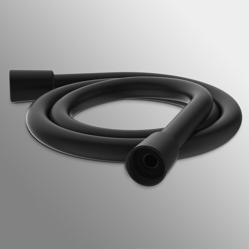 Immagine di Ideal Standard Tubo flessibile per doccette L.175cm, materiale plastico, colore nero finitura opaco A4109XG