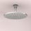 Immagine di Ideal Standard IDEALRAIN soffione Ø 30 cm, 1 funzione effetto pioggia, finitura cromo A5803AA
