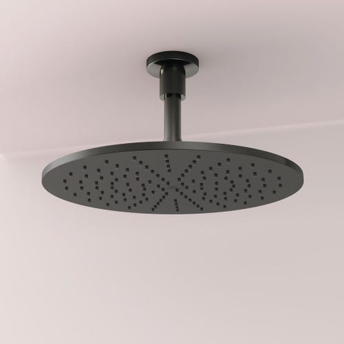 Immagine di Ideal Standard IDEALRAIN soffione Ø 30 cm, 1 funzione effetto pioggia, finitura magnetic grey A5803A5