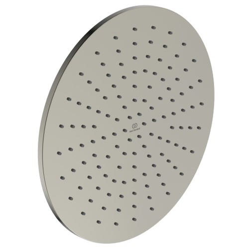Immagine di Ideal Standard IDEALRAIN soffione Ø 30 cm, 1 funzione effetto pioggia, finitura silver storm A5803GN