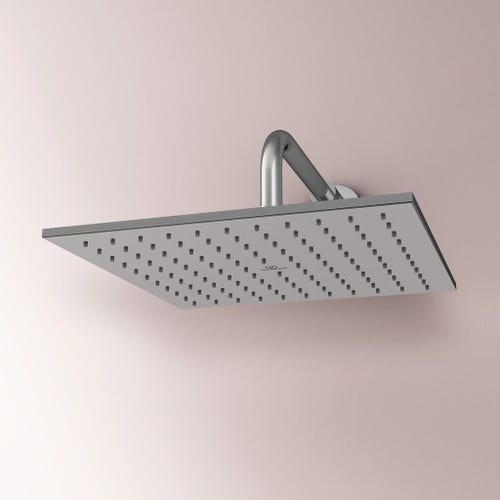 Immagine di Ideal Standard IDEALRAIN soffione quadrato 30 cm, 1 funzione effetto pioggia, finitura cromo A5805AA