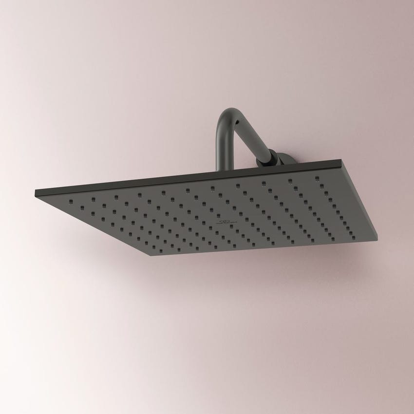 Immagine di Ideal Standard IDEALRAIN soffione quadrato 30 cm, 1 funzione effetto pioggia, finitura magnetic grey A5805A5