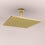 Immagine di Ideal Standard IDEALRAIN soffione quadrato 30 cm, 1 funzione effetto pioggia, finitura brushed gold A5805A2