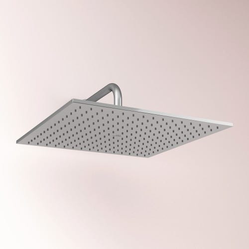 Immagine di Ideal Standard IDEALRAIN soffione quadrato 40 cm, 1 funzione effetto pioggia, finitura cromo A5806AA