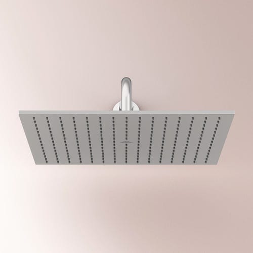 Immagine di Ideal Standard IDEALRAIN soffione quadrato 40 cm, 1 funzione effetto pioggia, finitura cromo A5806AA