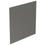 Immagine di Ideal Standard IDEALRAIN soffione quadrato 40 cm, 1 funzione effetto pioggia, finitura magnetic grey A5806A5