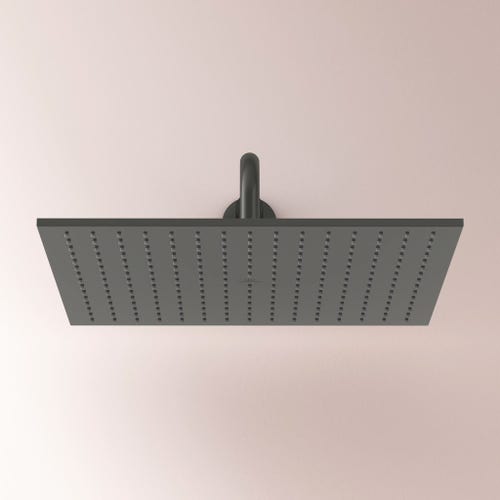 Immagine di Ideal Standard IDEALRAIN soffione quadrato 40 cm, 1 funzione effetto pioggia, finitura magnetic grey A5806A5