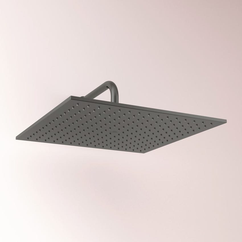 Immagine di Ideal Standard IDEALRAIN soffione quadrato 40 cm, 1 funzione effetto pioggia, finitura magnetic grey A5806A5