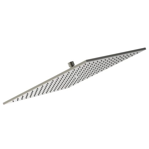 Immagine di Ideal Standard IDEALRAIN soffione quadrato 40 cm, 1 funzione effetto pioggia, finitura silver storm A5806GN