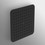 Immagine di Ideal Standard IDEALRAIN CUBE soffione doccia quadrato 20 cm, effetto pioggia, ultrasottile, colore nero finitura opaco B0024XG