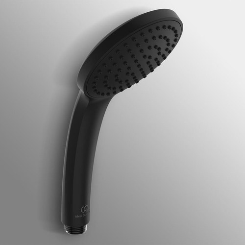 Immagine di Ideal Standard IDEALRAIN doccetta M1 a 1 funzione Ø 10 cm, colore nero finitura opaco B9402XG