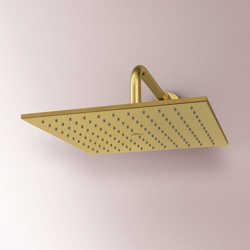 Immagine di Ideal Standard IDEALRAIN braccio a parete P.30 cm, finitura brushed gold B9444A2