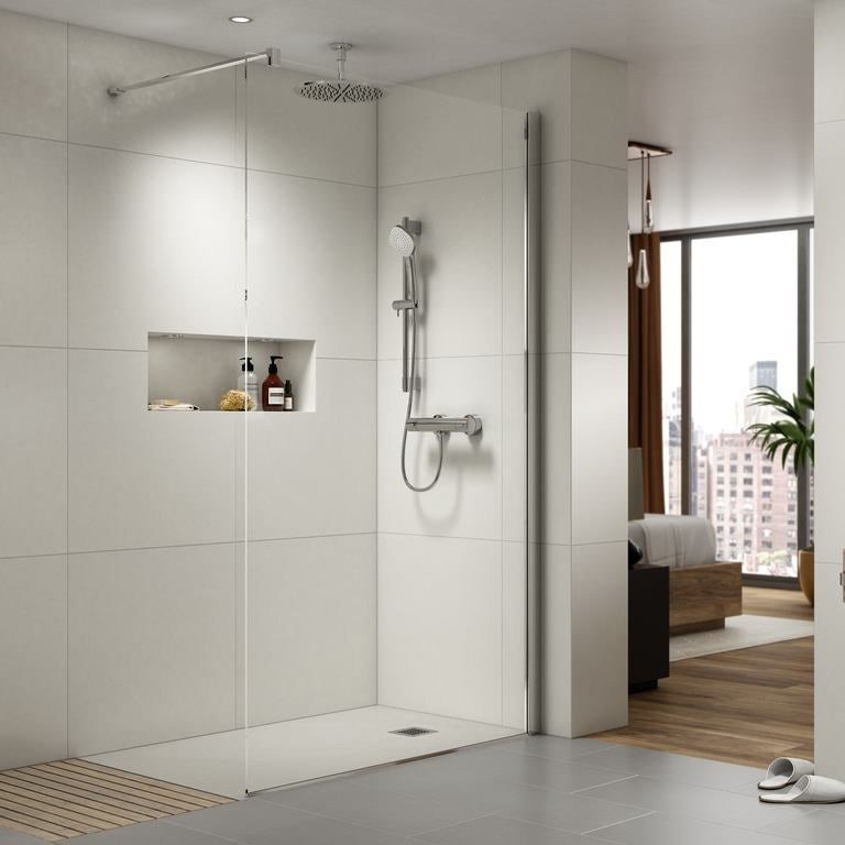 Immagine di Ideal Standard IDEALRAIN braccio a soffitto H.15 cm, finitura cromo B9446AA