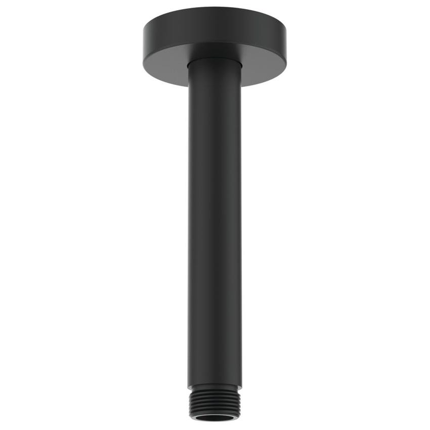 Immagine di Ideal Standard IDEALRAIN braccio a soffitto H.15 cm, colore nero finitura opaco B9446XG