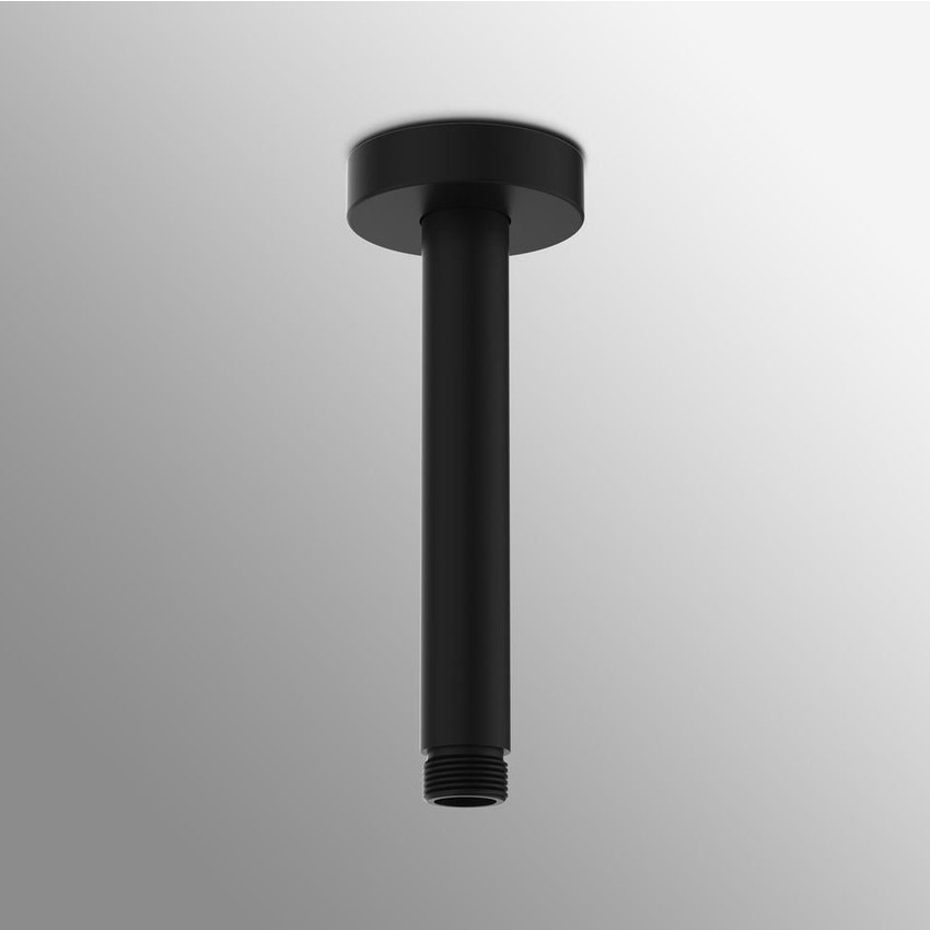 Immagine di Ideal Standard IDEALRAIN braccio a soffitto H.15 cm, colore nero finitura opaco B9446XG