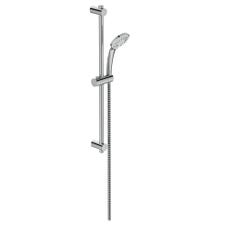 Immagine di Ideal Standard IDEALRAIN asta doccia M3 SMART, doccetta Ø 10 cm, asta murale da 72 cm, finitura cromo B9508AA