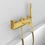 Immagine di Ideal Standard Supporto a parete per doccetta, finitura brushed gold BC770A2