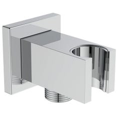 Immagine di Ideal Standard Supporto a parete per doccetta con connessione G1/2", finitura cromo BC771AA