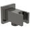 Immagine di Ideal Standard Supporto a parete per doccetta con connessione G1/2", finitura magnetic grey BC771A5