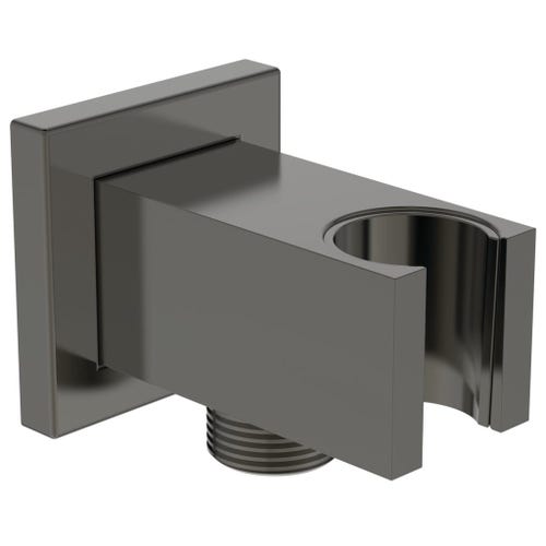 Immagine di Ideal Standard Supporto a parete per doccetta con connessione G1/2", finitura magnetic grey BC771A5