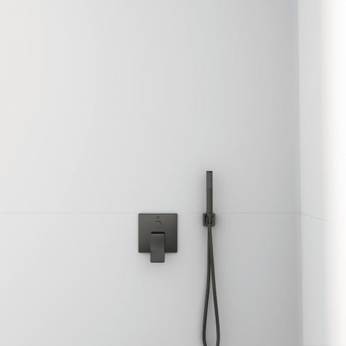 Immagine di Ideal Standard Supporto a parete per doccetta con connessione G1/2", finitura magnetic grey BC771A5