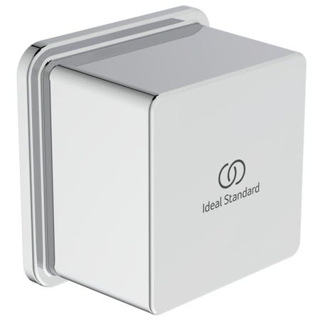 Immagine di Ideal Standard Gomito a muro con valvola di ritegno e con connessione G1/2", finitura cromo BC772AA