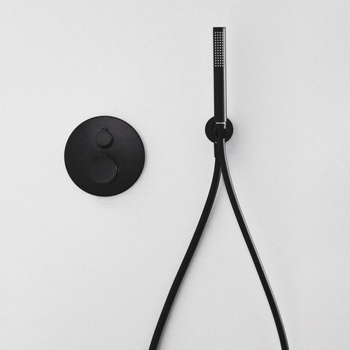 Immagine di Ideal Standard IDEALRAIN doccetta stick a 1 funzione, colore nero finitura opaco BC774XG