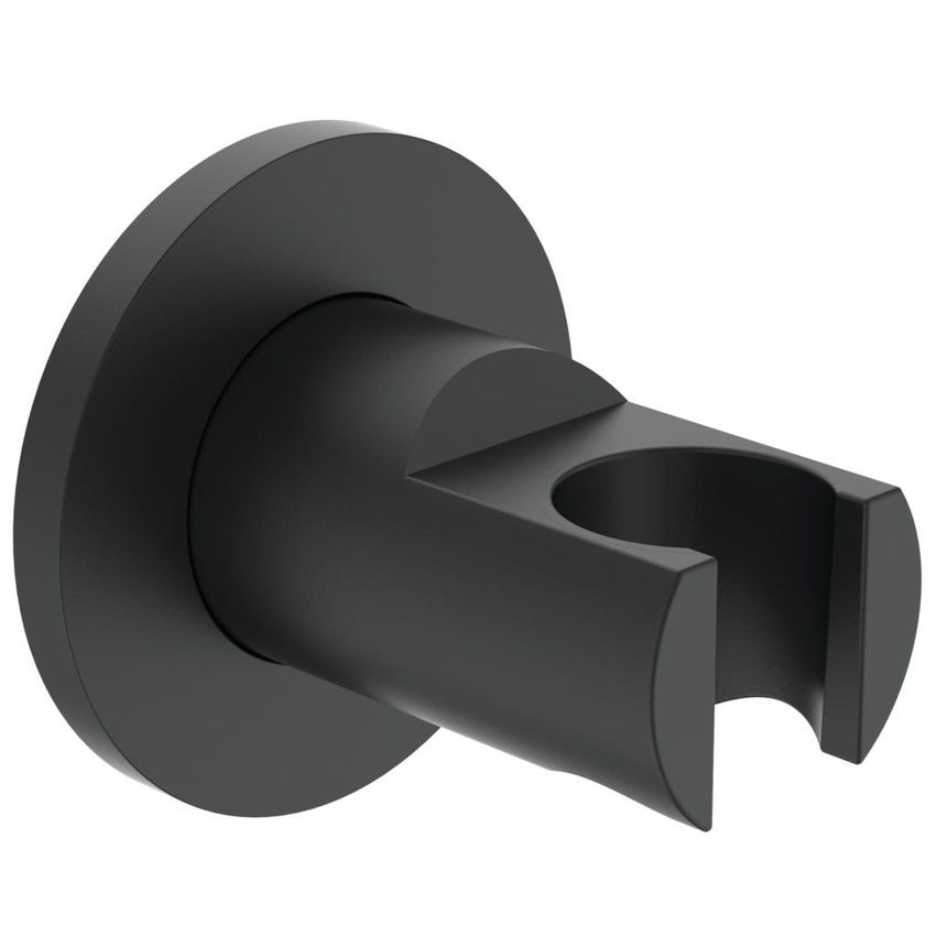Immagine di Ideal Standard Supporto a parete per doccetta, colore nero finitura opaco BC806XG