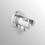 Immagine di Ideal Standard Supporto a parete per doccetta con connessione G 1/2", finitura cromo BC807AA