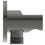 Immagine di Ideal Standard Supporto a parete per doccetta con connessione G 1/2", finitura magnetic grey BC807A5