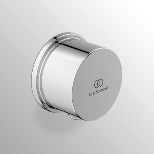 Immagine di Ideal Standard Gomito a muro con valvola di ritegno e con connessione G 1/2", finitura cromo BC808AA