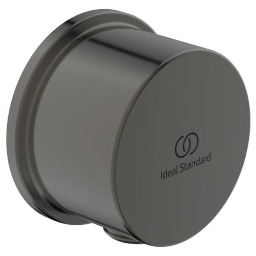 Immagine di Ideal Standard Gomito a muro con valvola di ritegno e con connessione G 1/2", finitura magnetic grey BC808A5