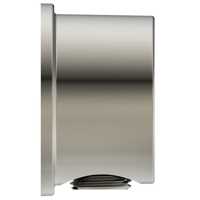 Immagine di Ideal Standard Gomito a muro con valvola di ritegno e con connessione G 1/2", finitura silver storm BC808GN