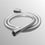 Immagine di Ideal Standard Tubo flessibile per doccette L.175cm, materiale plastico ed effetto metallico A4109AA