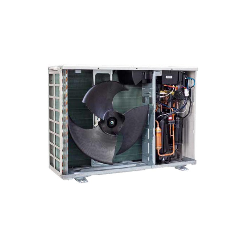 Immagine di Immergas MAGIS HERCULES PRO 4 R32 Pompa di calore aria-acqua monofase con unità motocondensante esterna e unità interna a basamento con accumulo ACS da 235 litri 3.030428