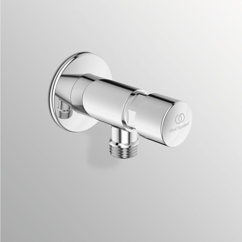 Immagine di Ideal Standard ALPHA rubinetto monocomando temporizzato per urinatoio, finitura cromo A6851AA