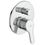 Immagine di Ideal Standard ALPHA miscelatore monocomando ad incasso per vasca/doccia, con deviatore, corpo incasso incluso, finitura cromo A7185AA