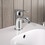 Immagine di Ideal Standard ALPHA set rubinetteria con miscelatore lavabo H.14 cm con scarico e miscelatore bidet con scarico, finitura cromo SETALPH01