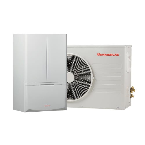 Immagine di Immergas MAGIS PRO 9 V2 R32 Pompa di calore aria-acqua monofase Inverter con unità motocondensante esterna e modulo idronico separato 3.030608