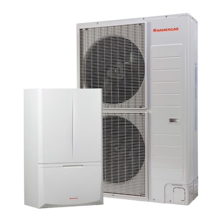 Immagine di Immergas MAGIS PRO 12 V2 Pompa di calore aria-acqua monofase Inverter con unità motocondensante esterna e modulo idronico separato 3.030663