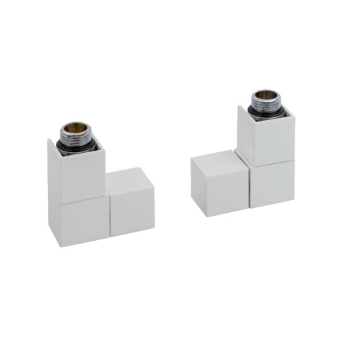 Immagine di Deltacalor DADO Corner valvola manuale sinistra, finitura cromo AICP7RCS0102C