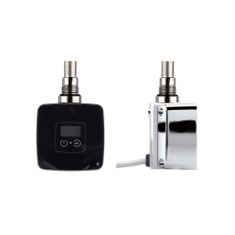 Immagine di Deltacalor Resistenza in classe II 1000 W, con gestione bluetooth da smartphone, con cavo, finitura cromo ARD3T1000C